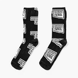 Oklahoma Highway Patrol Sock