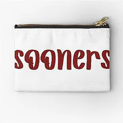 Oklahoma Sooners Zipper Pouch