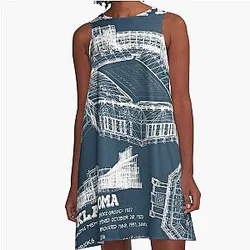 Owen Field Oklahoma Aline Dress