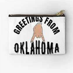 Greetings from Oklahoma University Horns Pouch