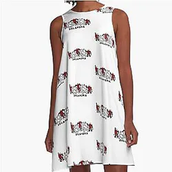 Oklahoma Groovy People A-Line Dress