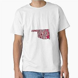 Crimson Cream Oklahoma Classic T-Shirt