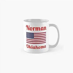 Norman Oklahoma Stylish Prints Classic Mug