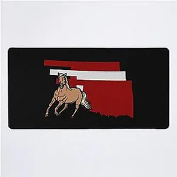 Oklahoma Border Sooners Desk Mat