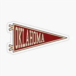 Oklahoma Pendant Sticker