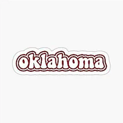 University of Oklahoma sticker