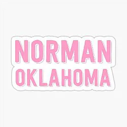 Norman Oklahoma Sticker