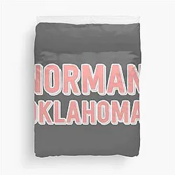 Norman Oklahoma Duvet Cover