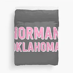 Norman Oklahoma Duvet Cover
