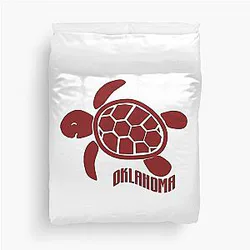 University of Oklahoma Duvet Cover