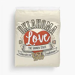 Oklahoma Love Duvet