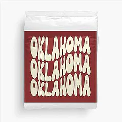 University of Oklahoma Duvet Cover