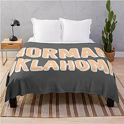Norman Oklahoma Throw Blanket