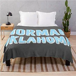 Norman Oklahoma Throw Blanket