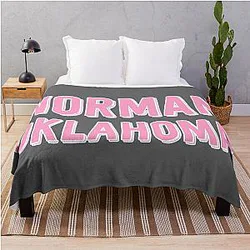 Norman Oklahoma Throw Blanket