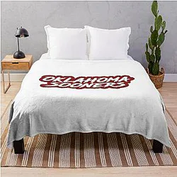 Oklahoma Sooners Throw Blanket