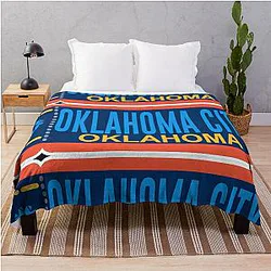 Oklahoma City Alternate Throw Blanket