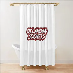 Oklahoma Sooners Shower Curtain