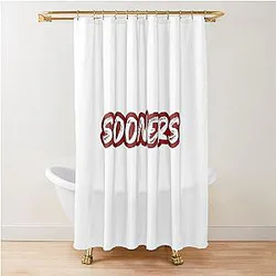 Oklahoma Sooners Shower Curtain