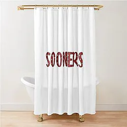 Oklahoma Sooners Shower Curtain