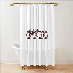 University of Oklahoma Shower Curtain