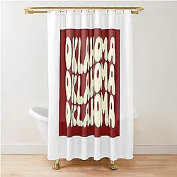 University of Oklahoma Shower Curtain