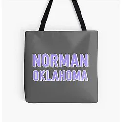 Norman Oklahoma All Over Print Tote Bag