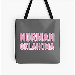 Norman Oklahoma All Over Print Tote Bag