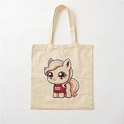 Cute Kawaii Oklahoma Sooner Cotton Tote Bag