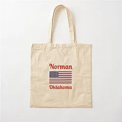 Norman Oklahoma Stylish Cotton Tote Bag
