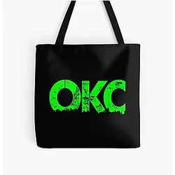 Oklahoma City All Over Print Tote Bag
