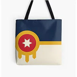 Flag of Tulsa Oklahoma All Print Tote Bag