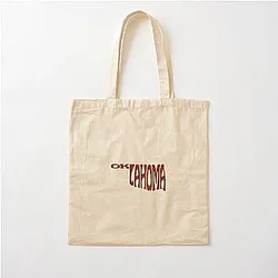 Oklahoma Cream Cotton Tote Bag