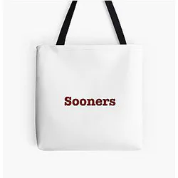 Oklahoma Sooners All Over Print Tote Bag