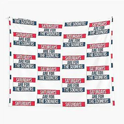 Saturdays for Oklahoma Sooners Tapestry