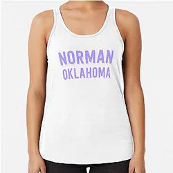Norman Oklahoma Racerback Tank Top