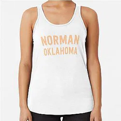 Norman Oklahoma Racerback Tank Top