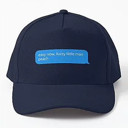 old Gregg easy fuzzy little man peach Baseball Cap