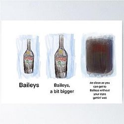 Baileys old Gregg poster