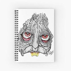 Old Spiral Notebook