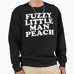 Old Gregg Fuzzy Little Peach Pullover Sweatshirt