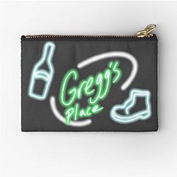 The Mighty Boosh Old Gregg Place neon sign Zipper Pouch