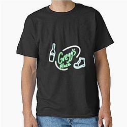 The Mighty Boosh Old Greggs Place neon sign Classic T-Shirt