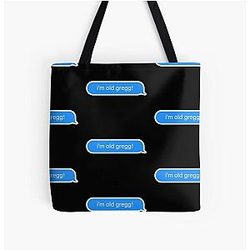 Old Gregg Meme Speech Tote Bag