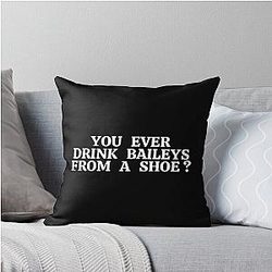 Old Gregg - Ever Drink Baileys From a Show Throw Pillow