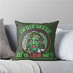 Old Gregg Throw Pillow