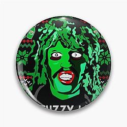 Merry Christmas You Fuzzy Little Man Crimp Pin