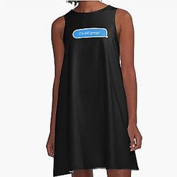 I'm Old Gregg A-Line Dress