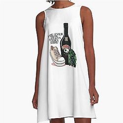 Old Gregg - Ever Drink Baileys From A Shoe A-Line Dress