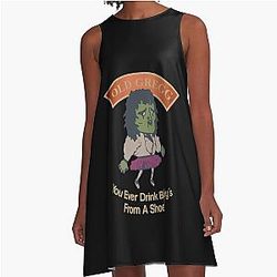 Old Gregg - Are You Ever Drunk Baileys From A Shoe? Line Dress